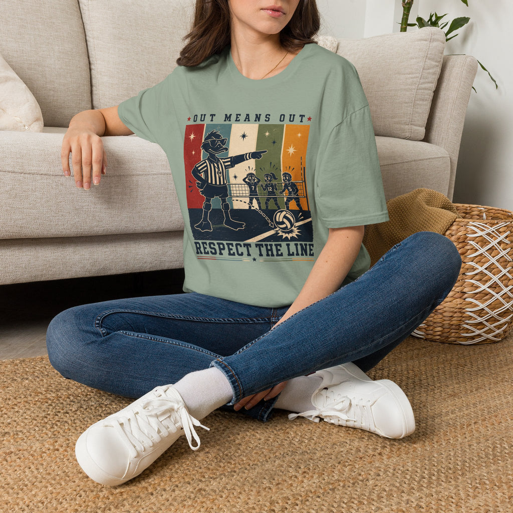 Respect The Line Volleyball T-Shirt