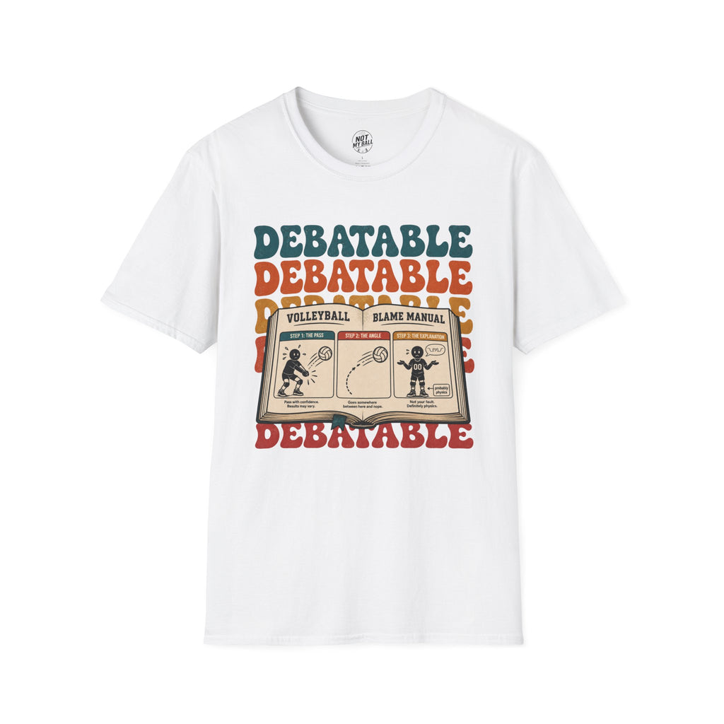 Volleyball Blame Manual T-Shirt