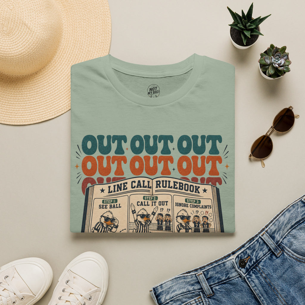 Line Call Rulebook Volleyball T-Shirt