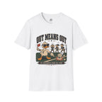 Out Means Out Duck Volleyball T-Shirt