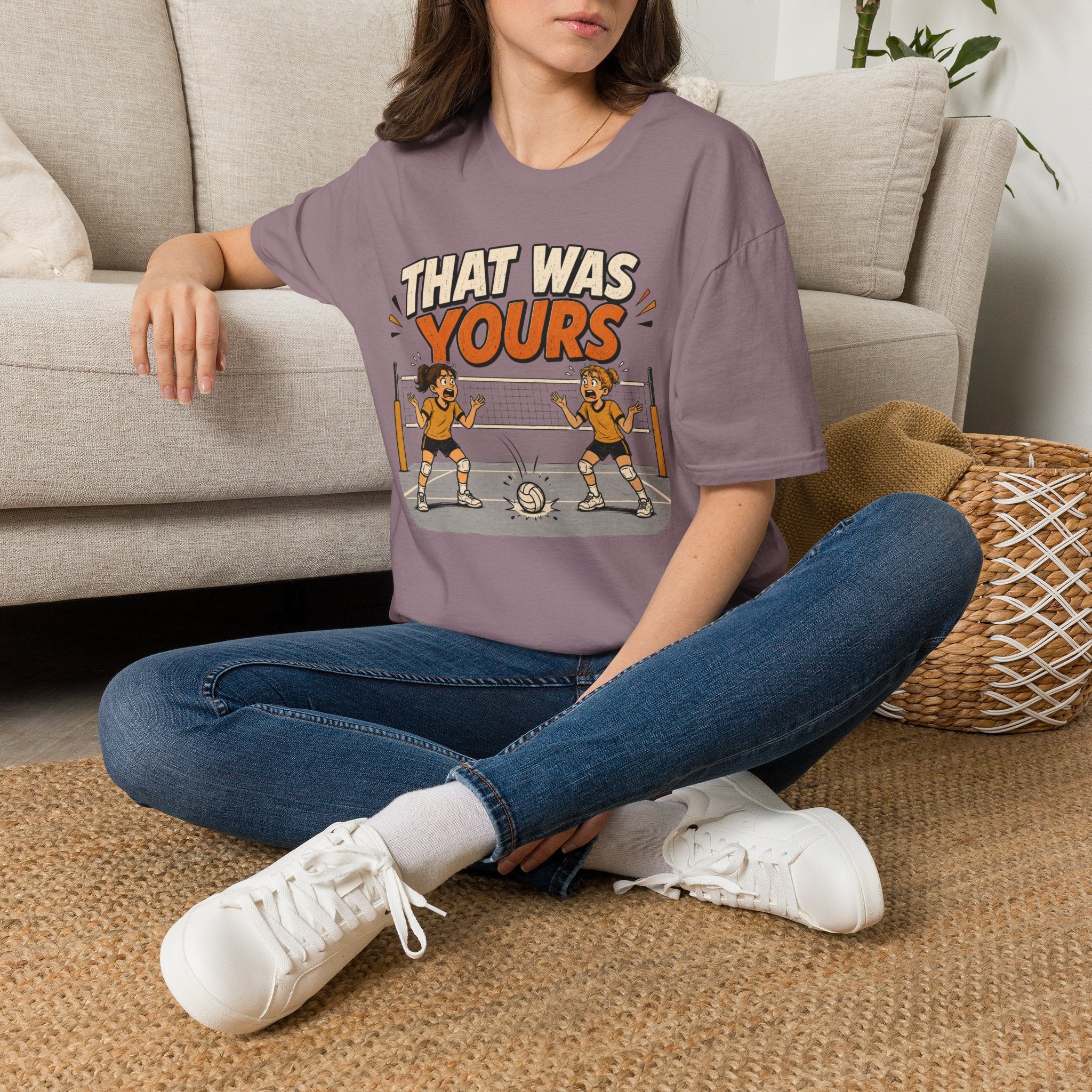 That Was Yours - Girls Volleyball T-Shirt