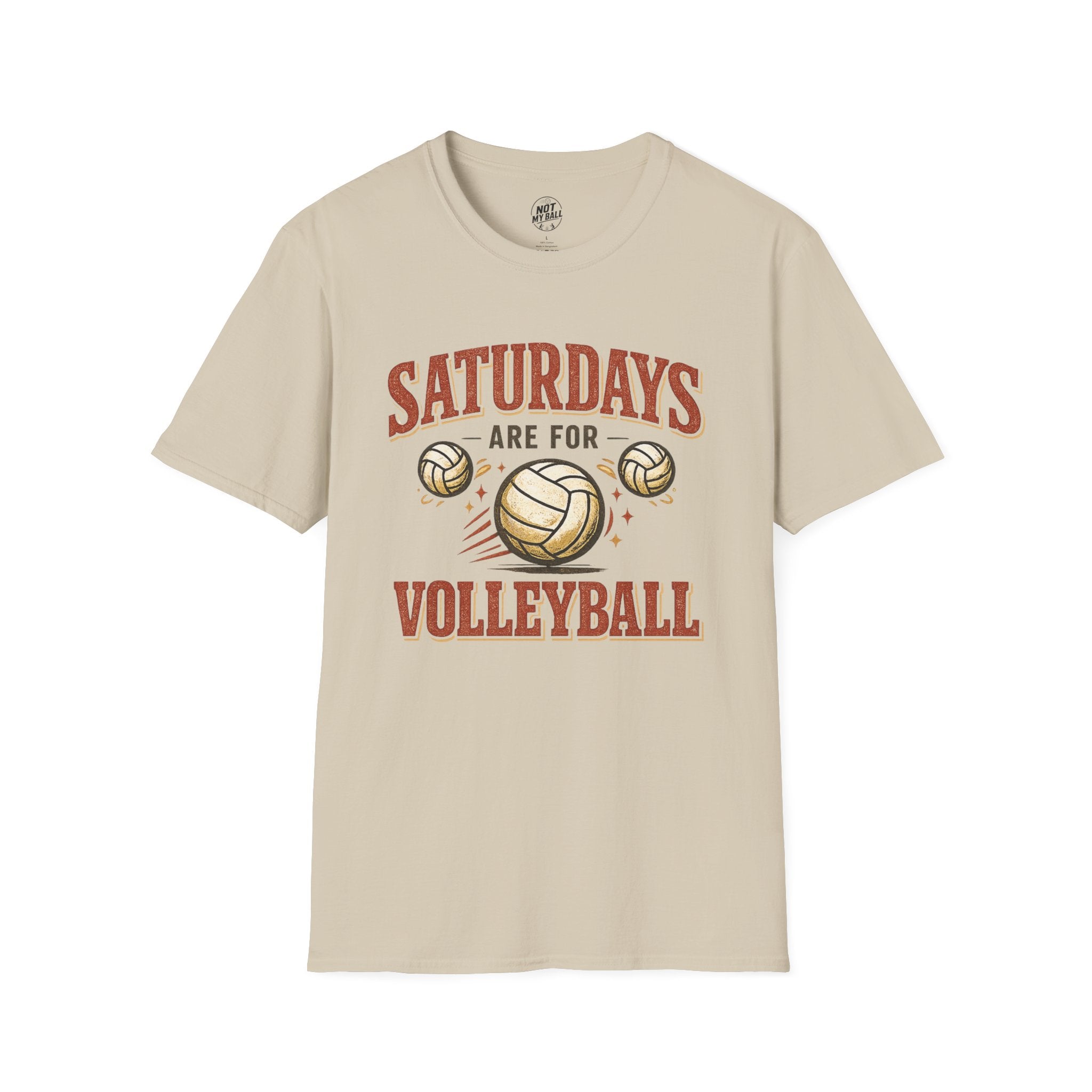 Saturdays Are For Volleyball T-Shirt