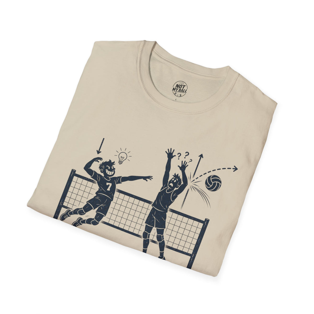 Short But Most Intelligent Volleyball T-Shirt