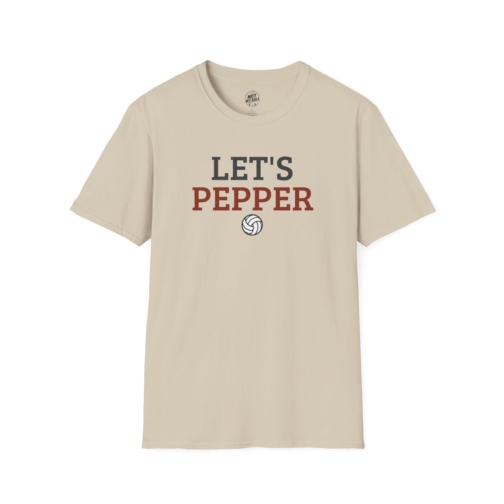 Let's Pepper Volleyball T-Shirt