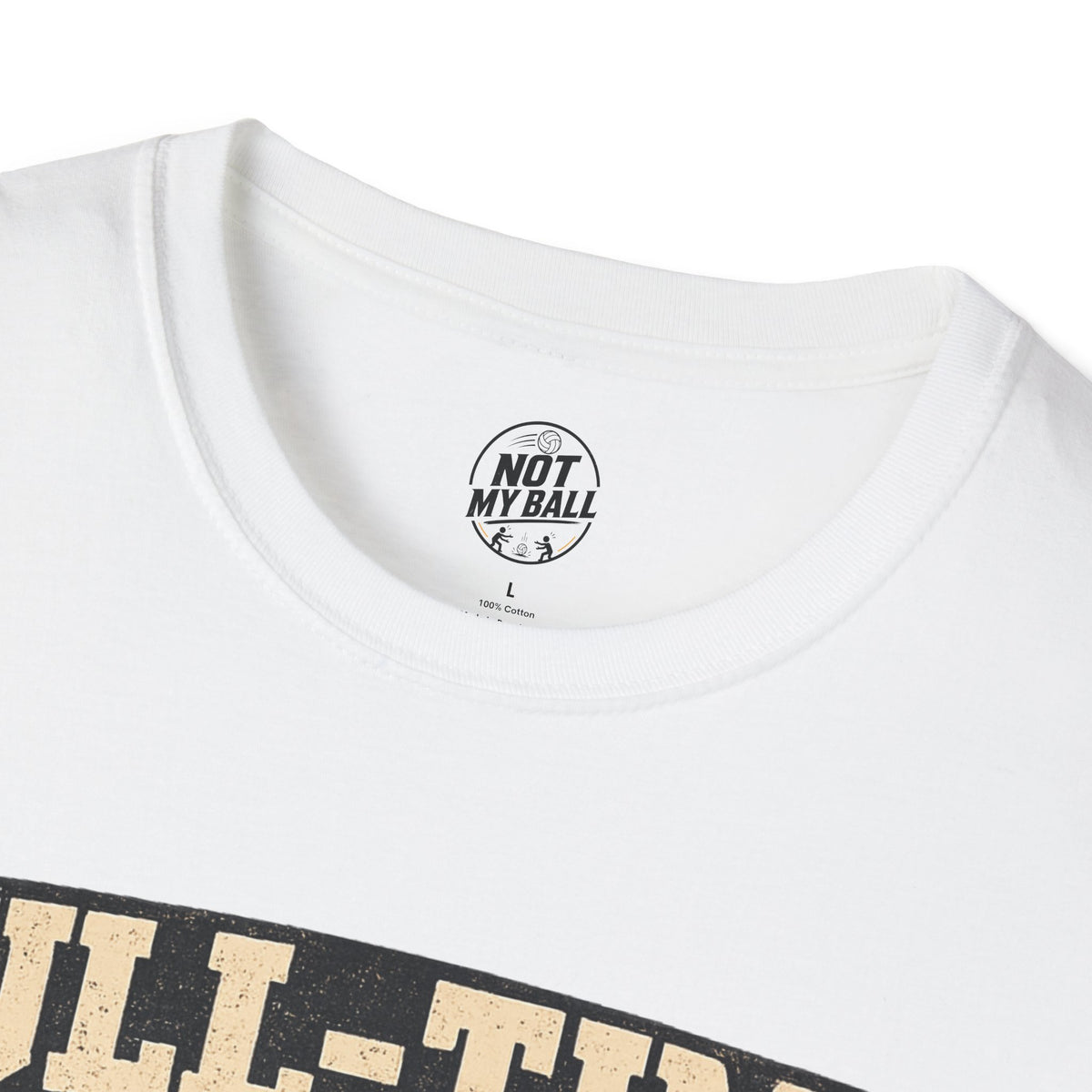 Back Row Critic Volleyball T-Shirt