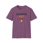 Always Hit Hard Volleyball T-Shirt