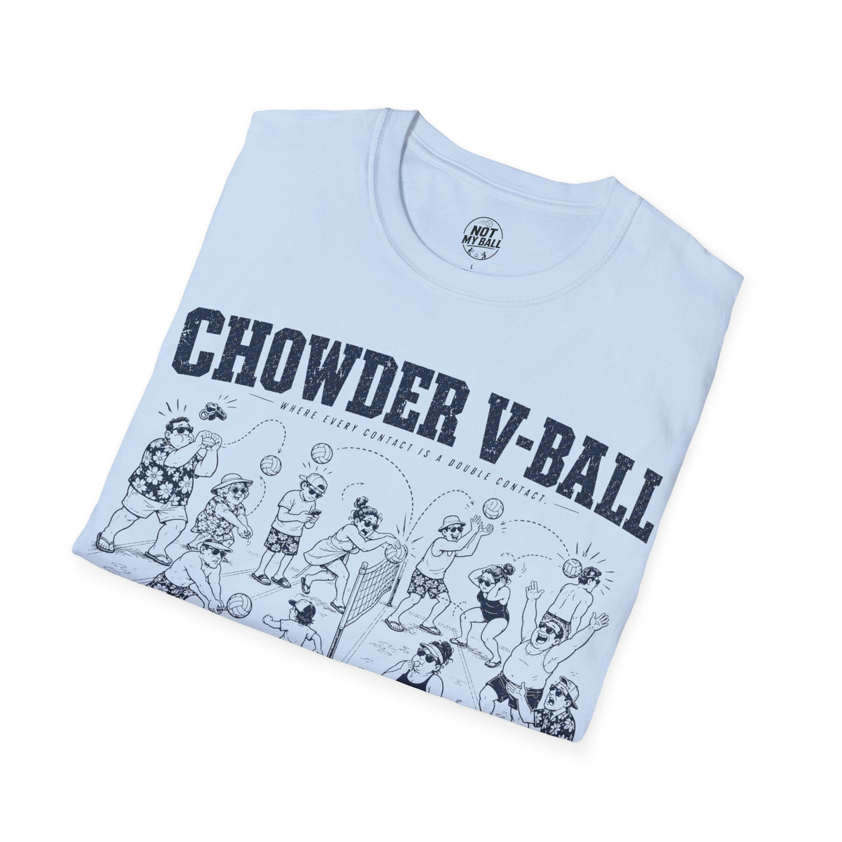 Chowder Resort Volleyball T-Shirt