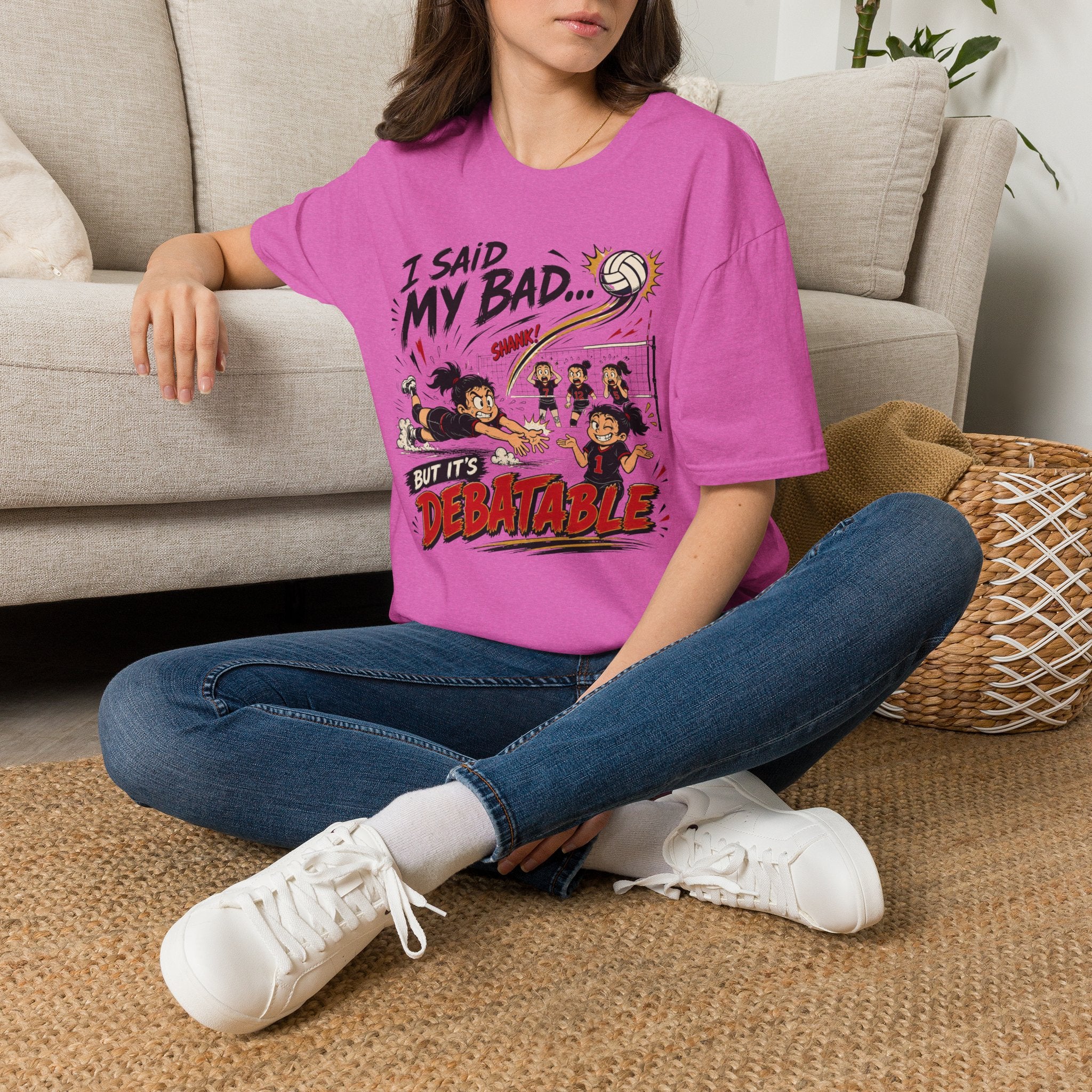 I Said My Bad Volleyball T-Shirt