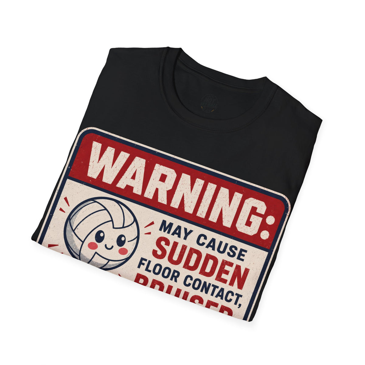 Lollipop Warning Volleyball T-Shirt