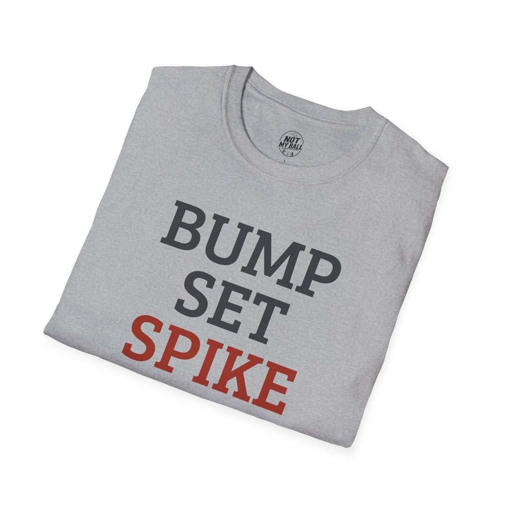 Bump Set Spike Repeat Volleyball T-Shirt