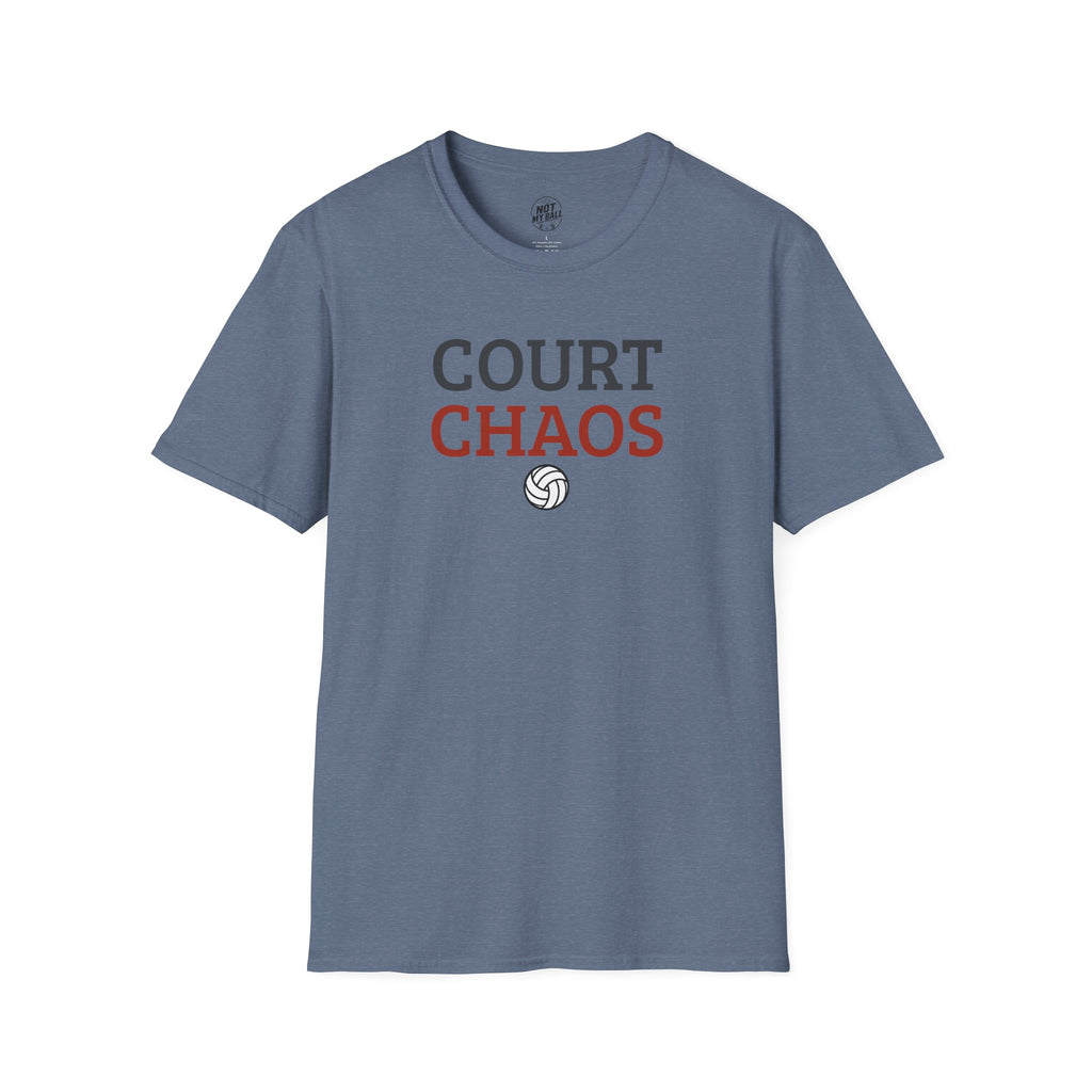 Court Chaos Volleyball T-Shirt