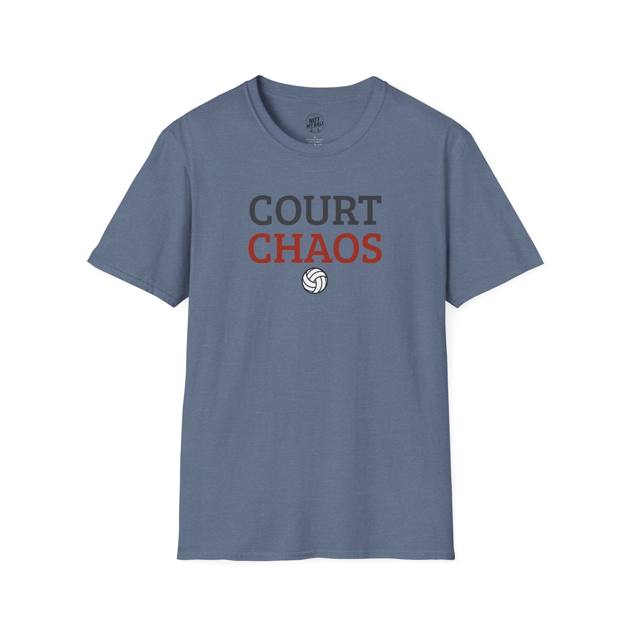 Court Chaos Volleyball T-Shirt