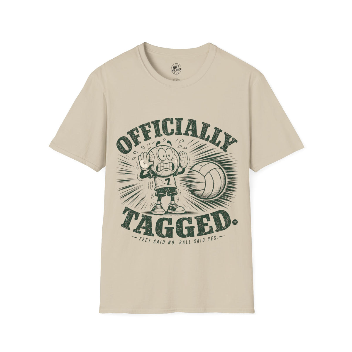 Officially Tagged Volleyball T-Shirt