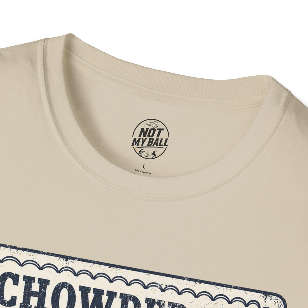 Chowder Menu Volleyball T-Shirt