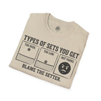 Types of Set Volleyball T-Shirt