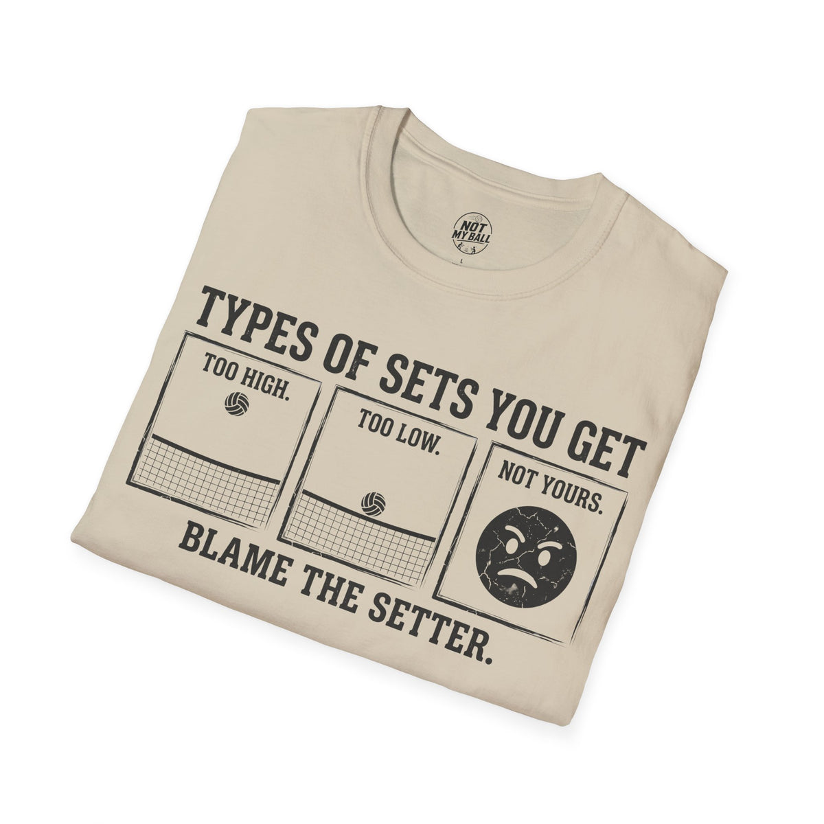 Types of Set Volleyball T-Shirt