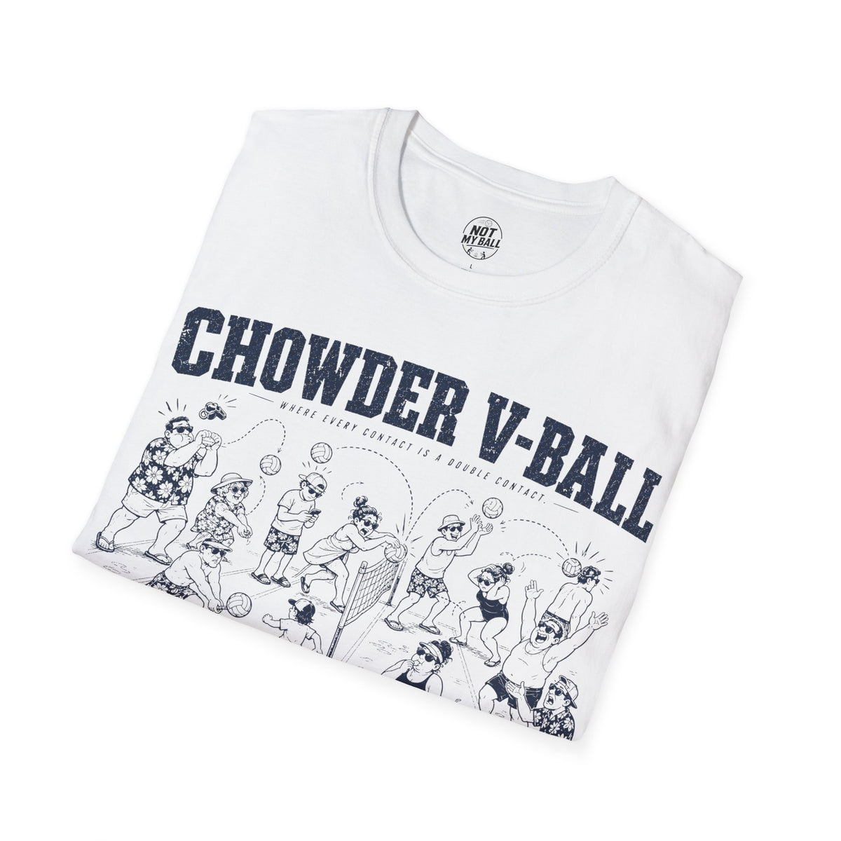 Chowder Resort Volleyball T-Shirt
