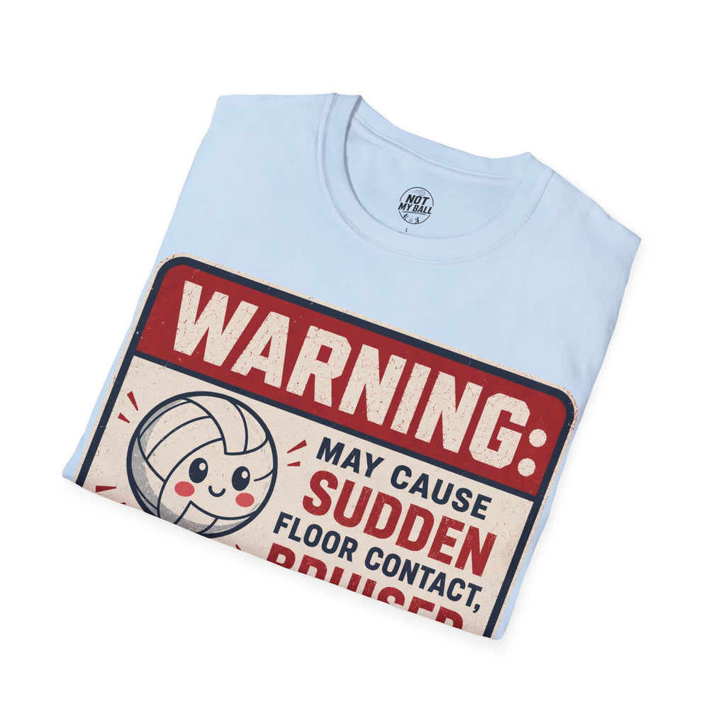 Lollipop Warning Volleyball T-Shirt