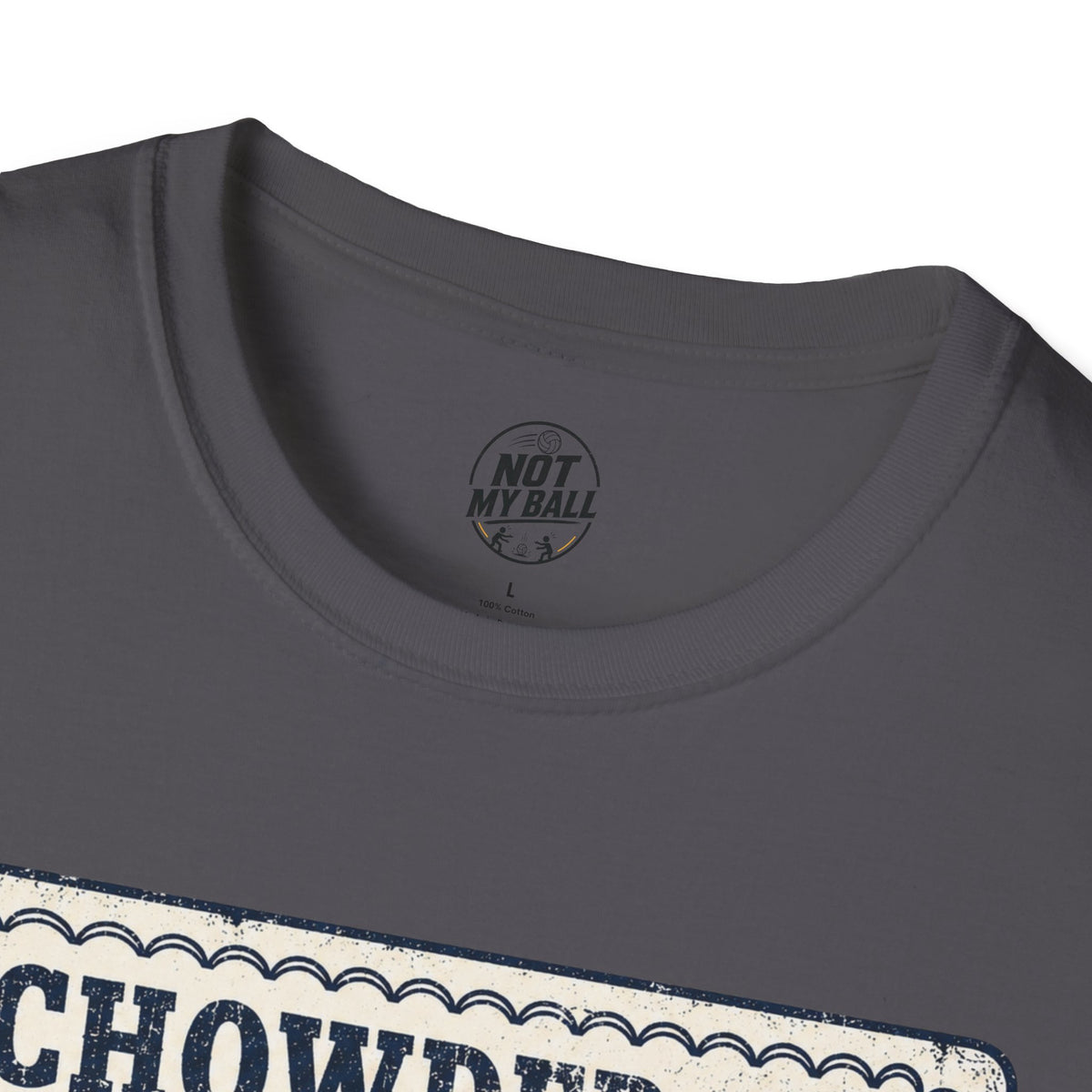 Chowder Menu Volleyball T-Shirt