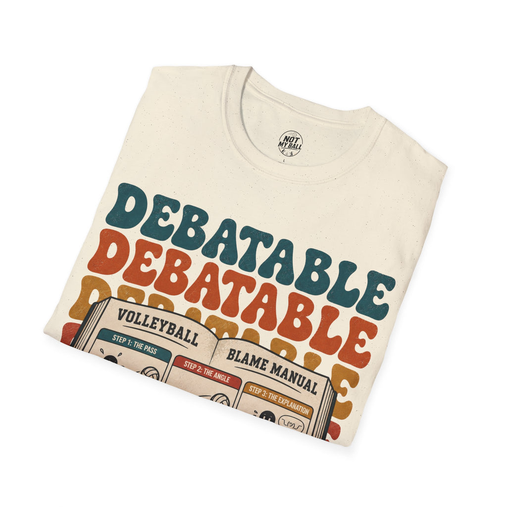 Volleyball Blame Manual T-Shirt
