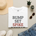 Bump Set Spike Repeat Volleyball T-Shirt