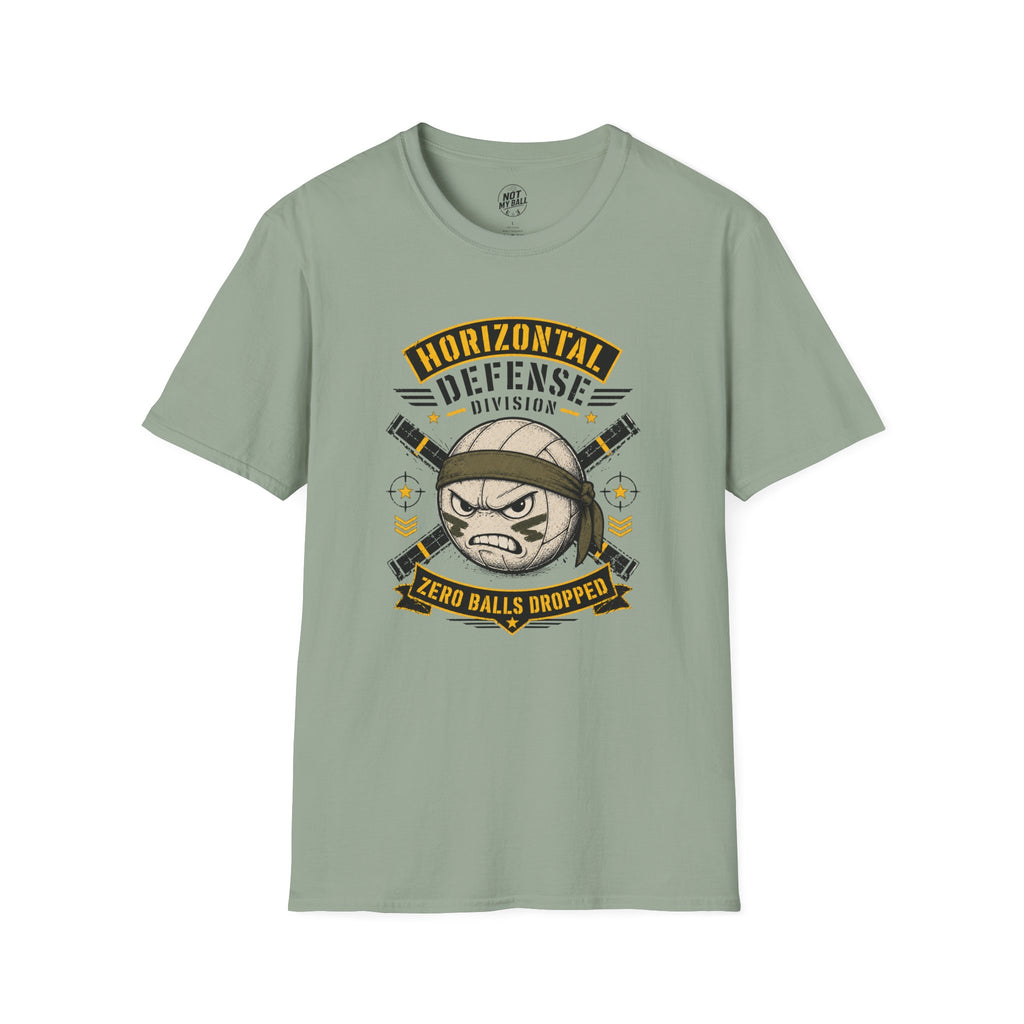 Horizontal Defense Volleyball T-Shirt