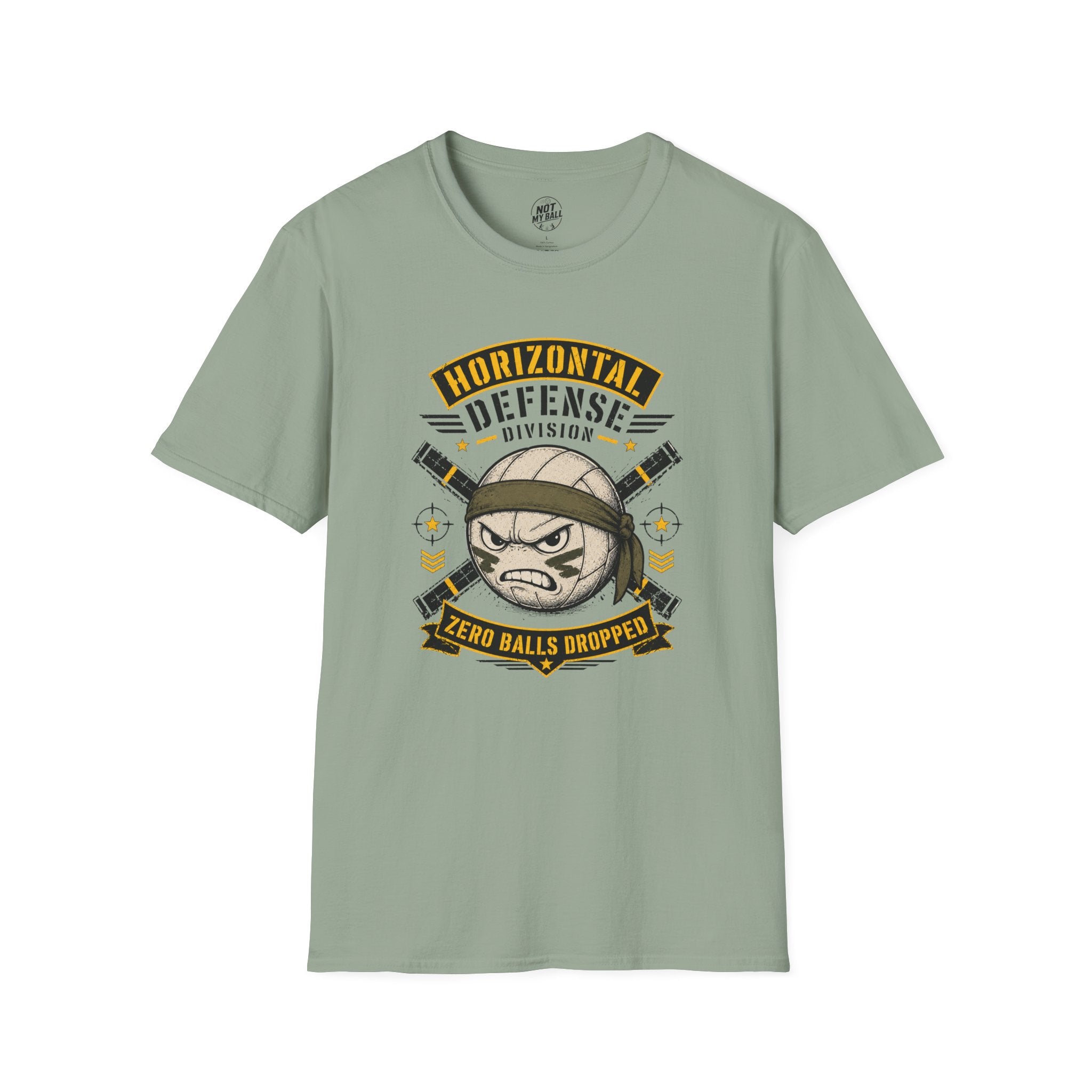 Horizontal Defense Volleyball T-Shirt