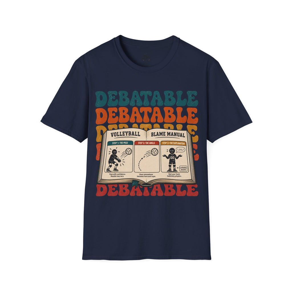 Volleyball Blame Manual T-Shirt