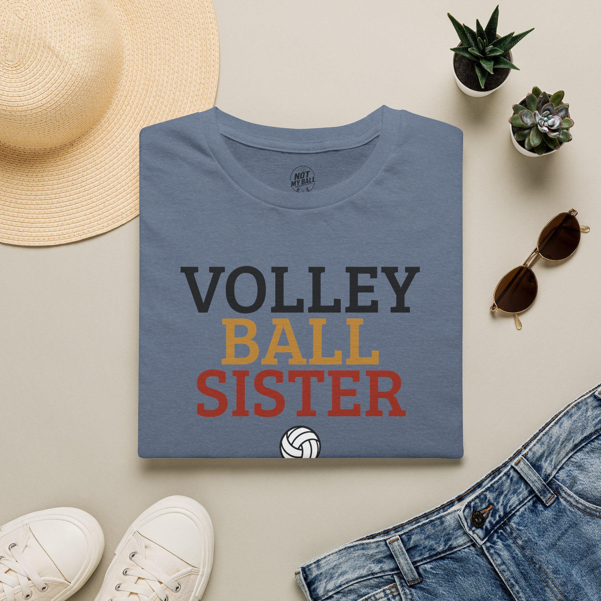 Volleyball Sister T-Shirt