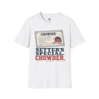 Chowder Menu Volleyball T-Shirt