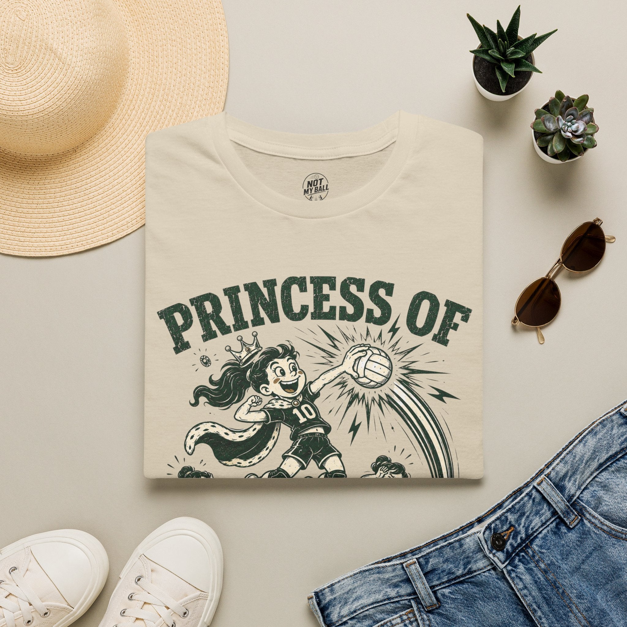 Princess of Whales 2 Volleyball T-Shirt