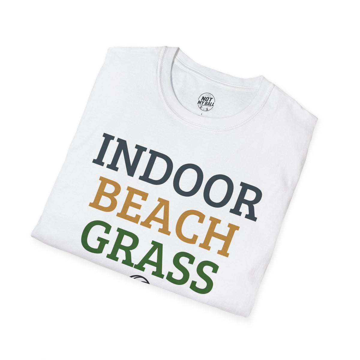 Indoor Beach Grass Volleyball T-Shirt