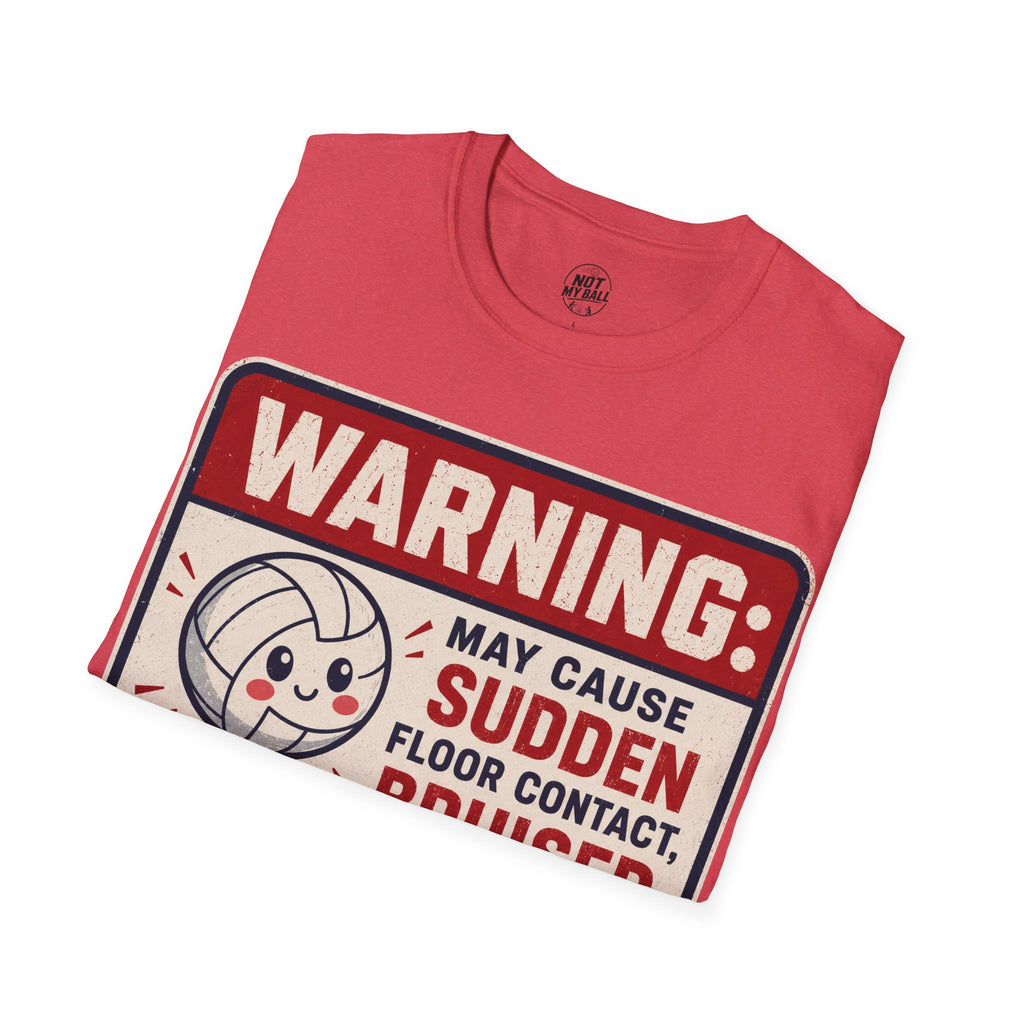 Lollipop Warning Volleyball T-Shirt
