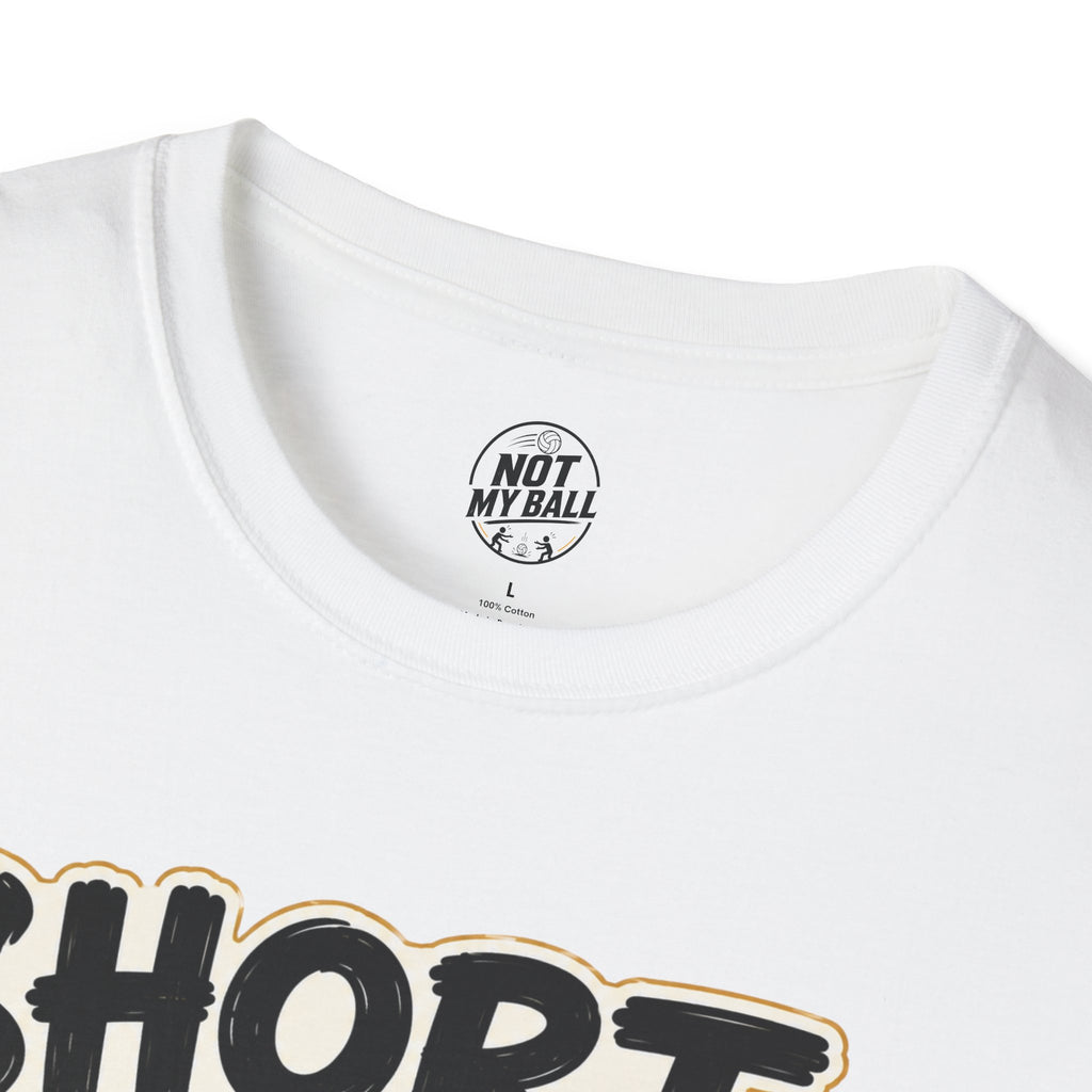 Short Girl Big Game Volleyball T-Shirt