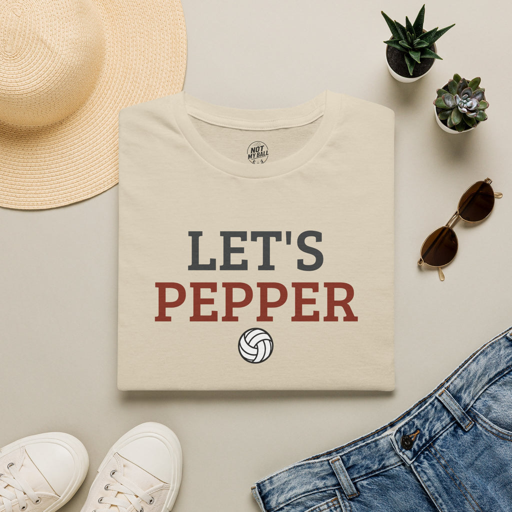 Let's Pepper Volleyball T-Shirt