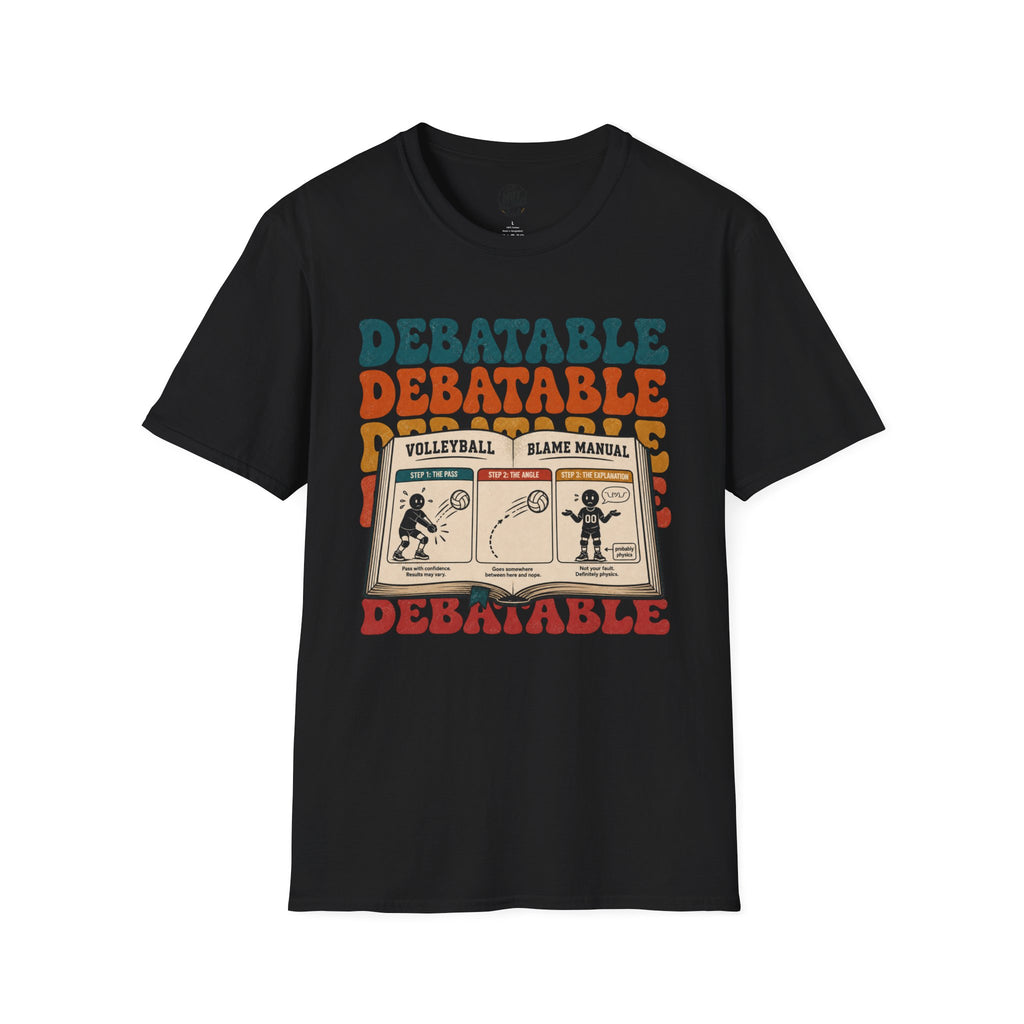 Volleyball Blame Manual T-Shirt