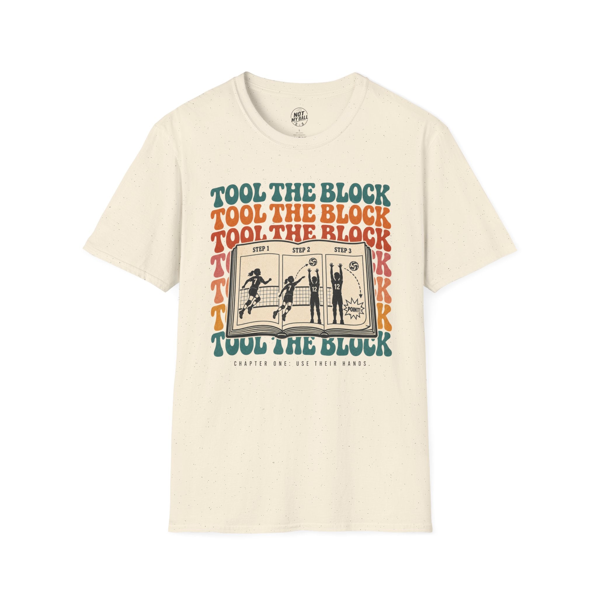Tool The Block Book Volleyball T-Shirt