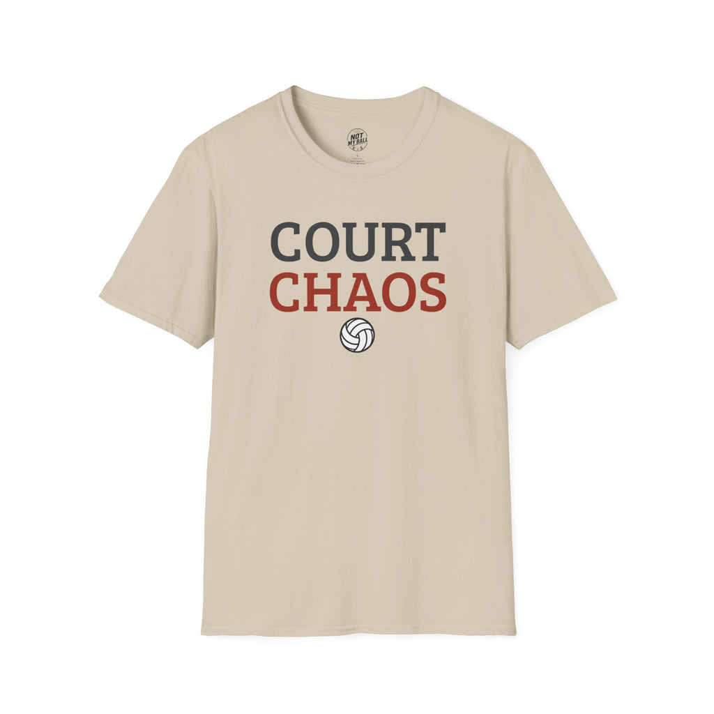 Court Chaos Volleyball T-Shirt