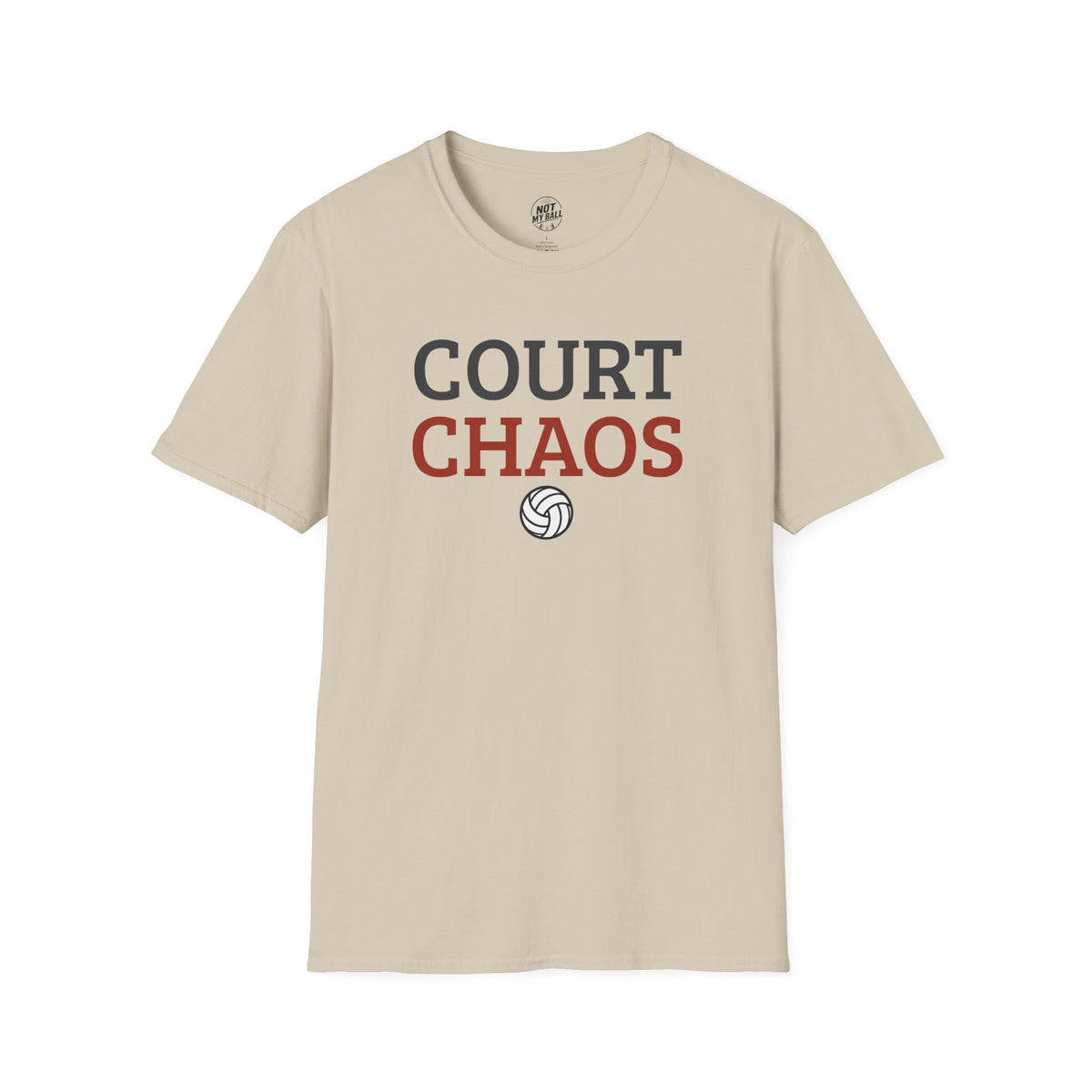 Court Chaos Volleyball T-Shirt