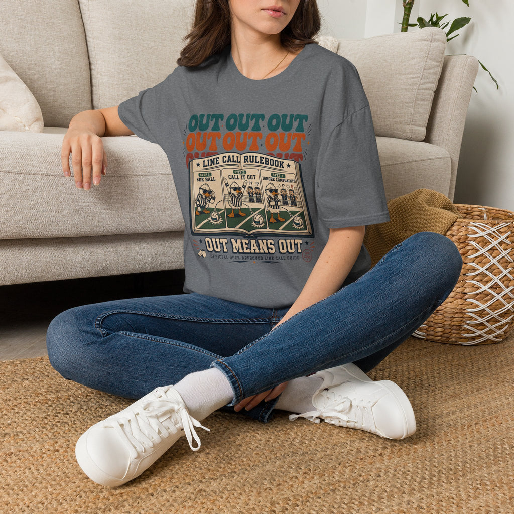 Line Call Rulebook Volleyball T-Shirt