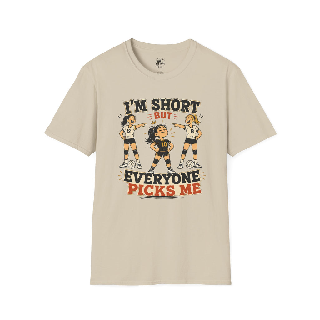 Short But Picked Volleyball T-Shirt