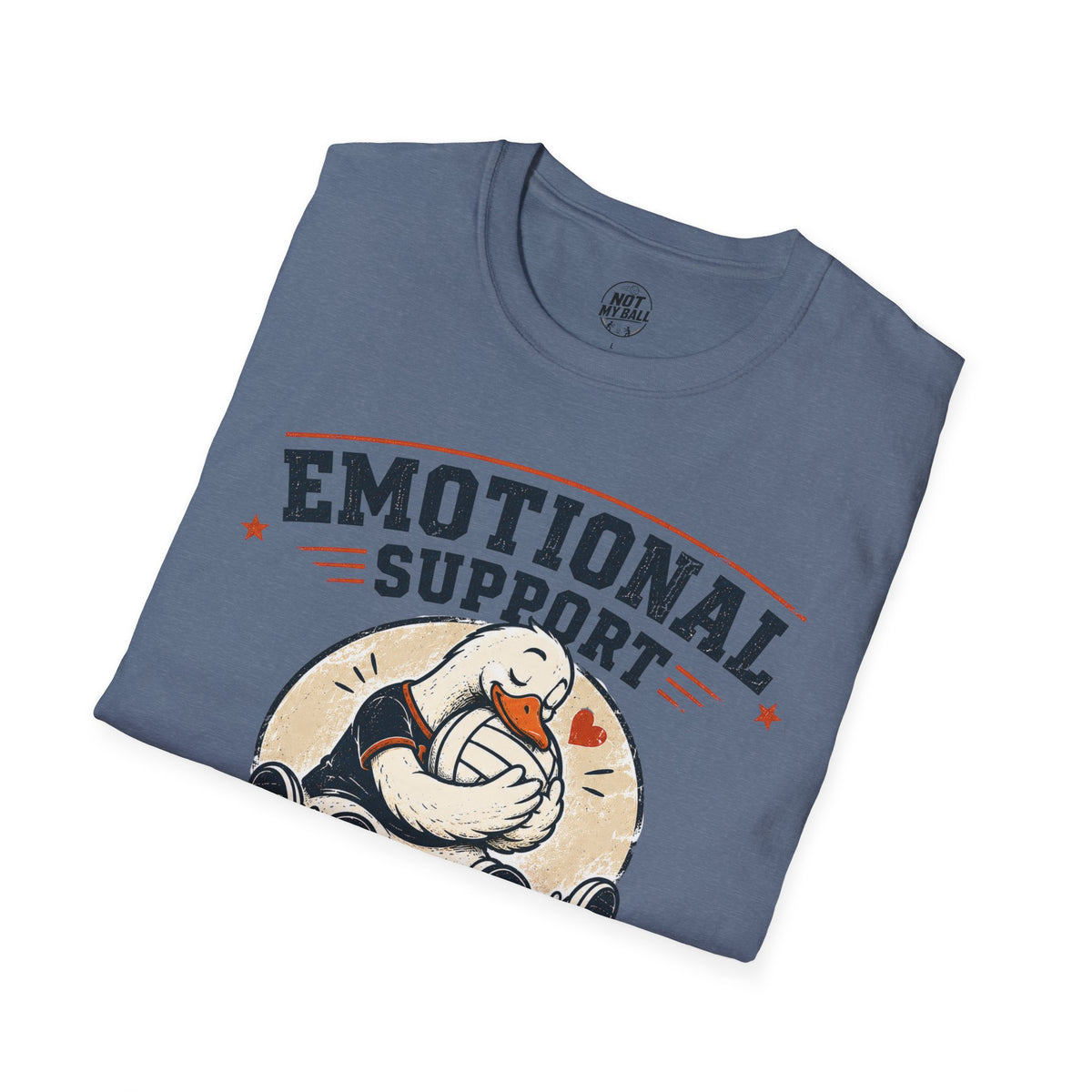 Emotional Support Volleyball T-Shirt