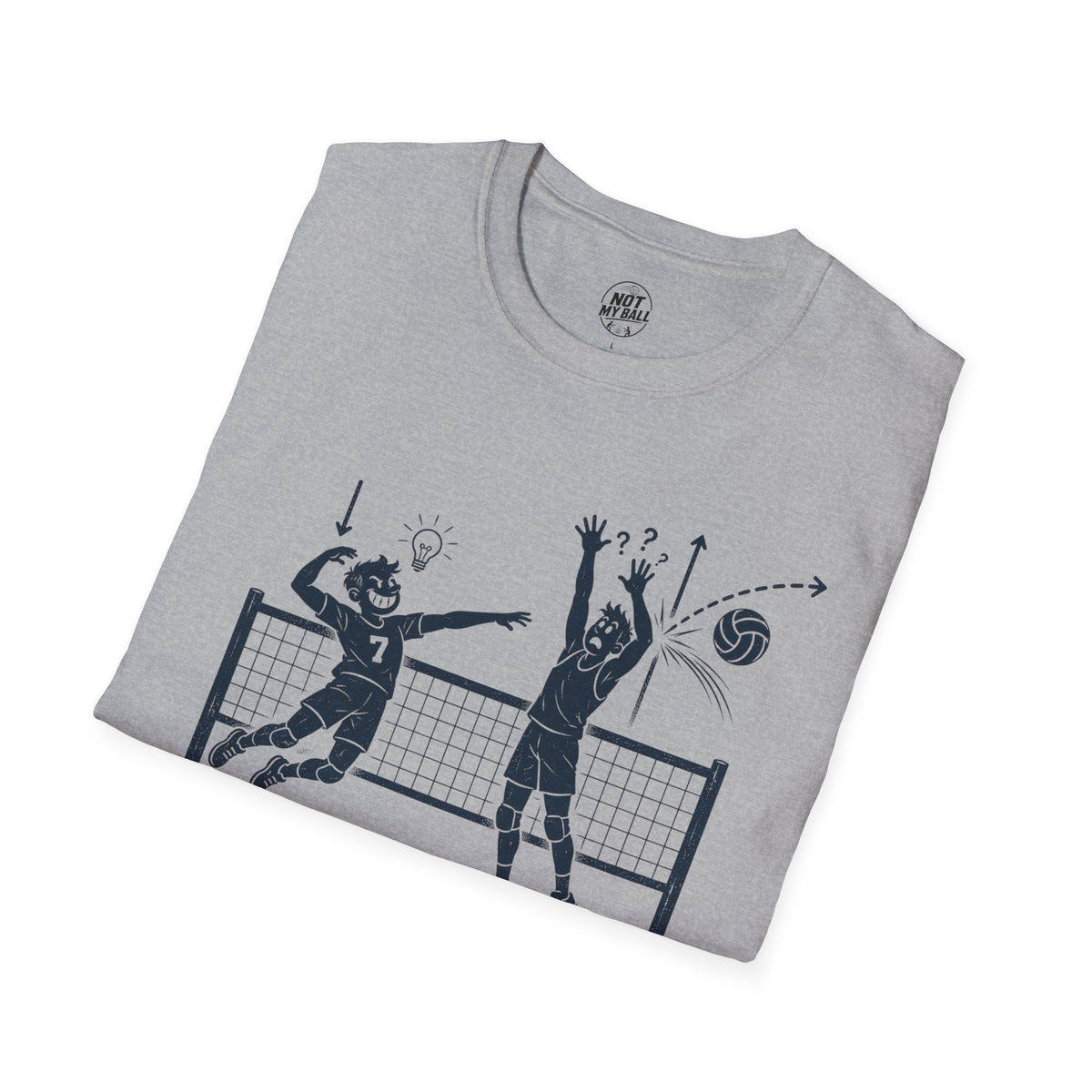 Short But Most Intelligent Volleyball T-Shirt