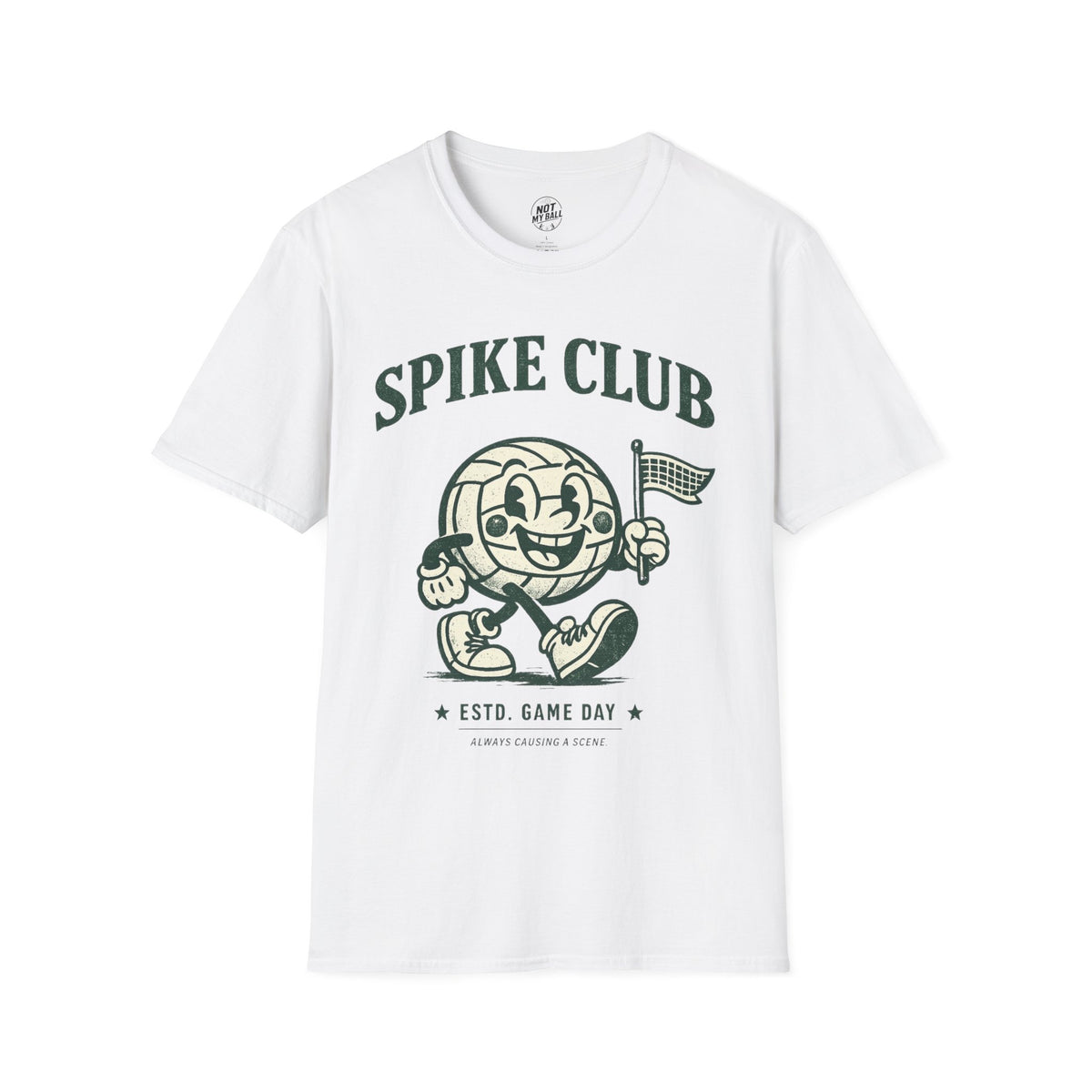 Spike Club Volleyball T-Shirt