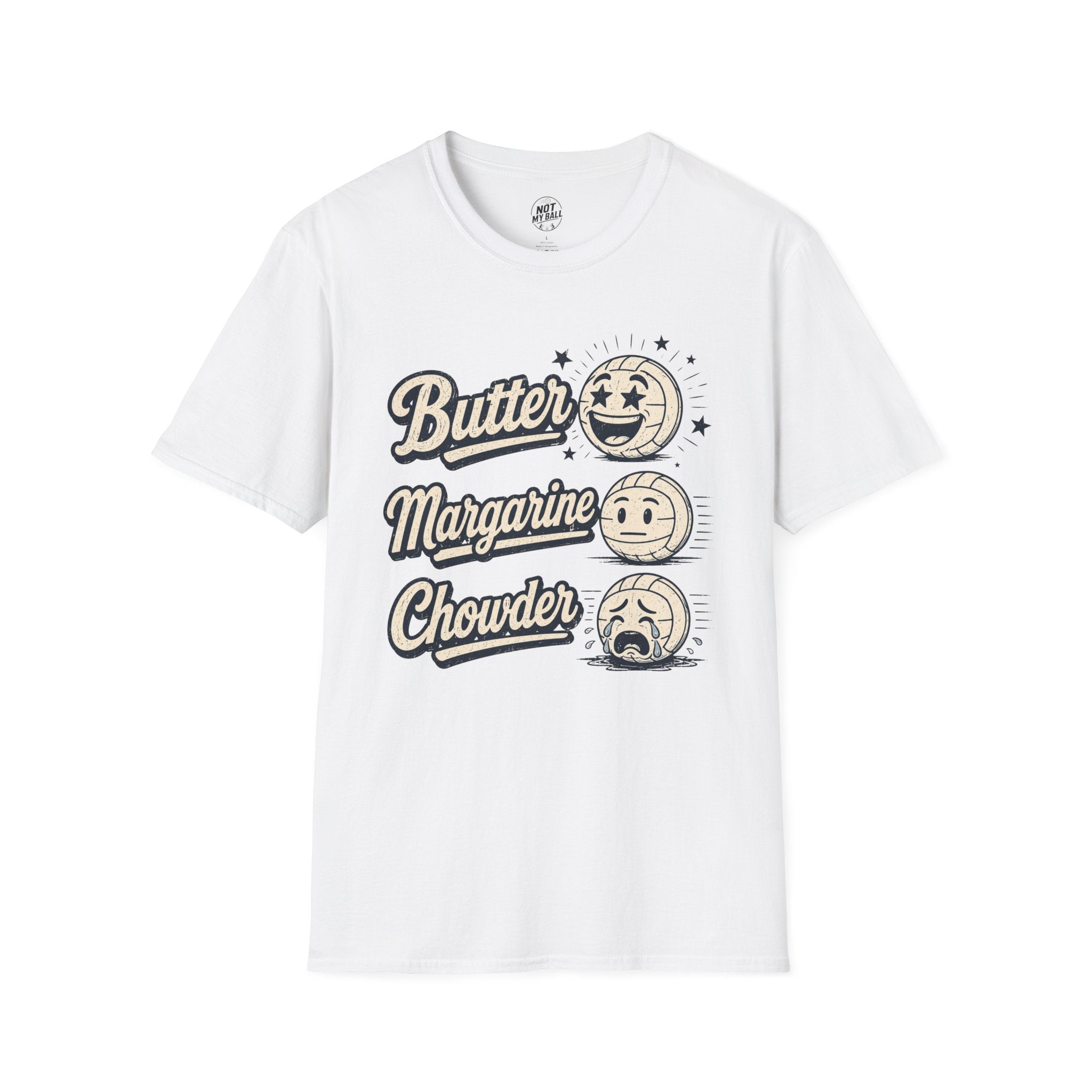 Butter Margarine Chowder Volleyball T-Shirt