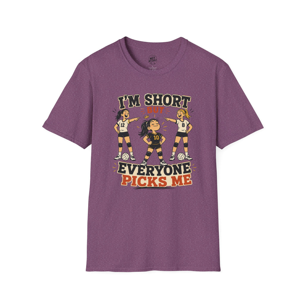 Short But Picked Volleyball T-Shirt