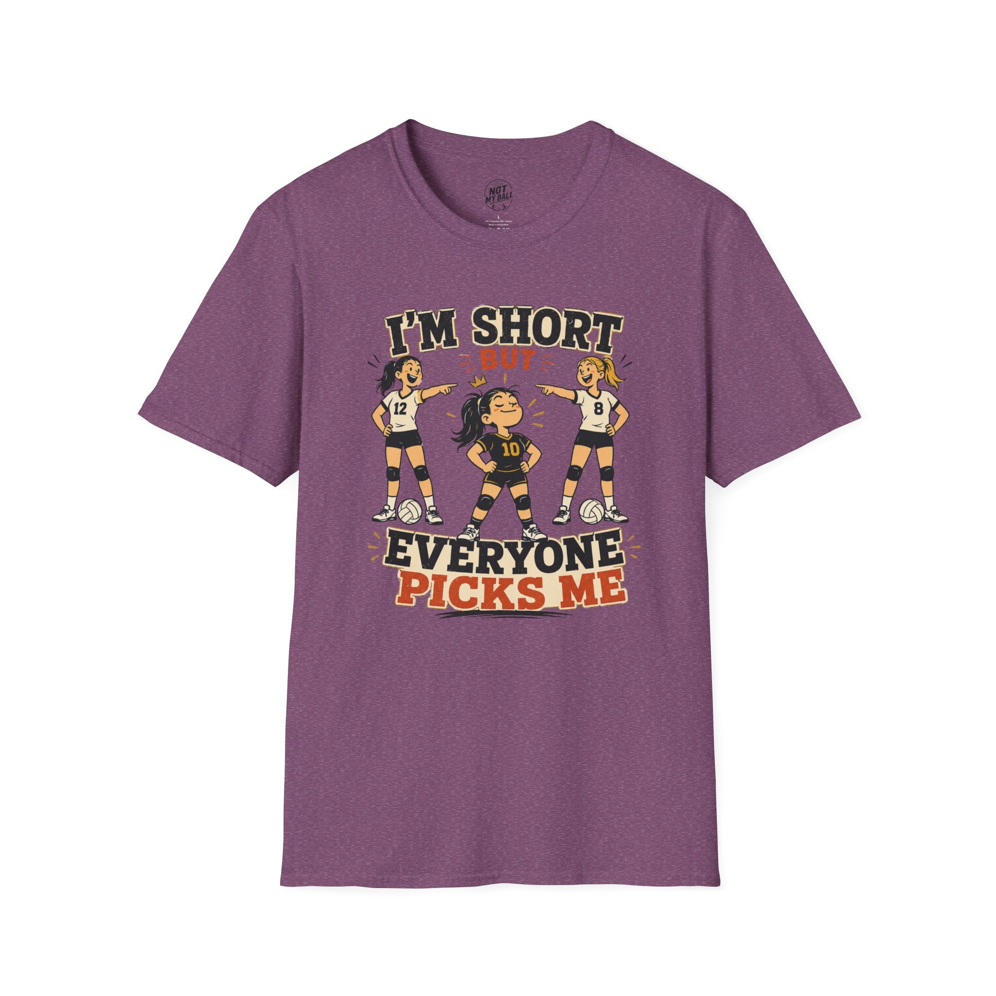 Short But Picked Volleyball T-Shirt