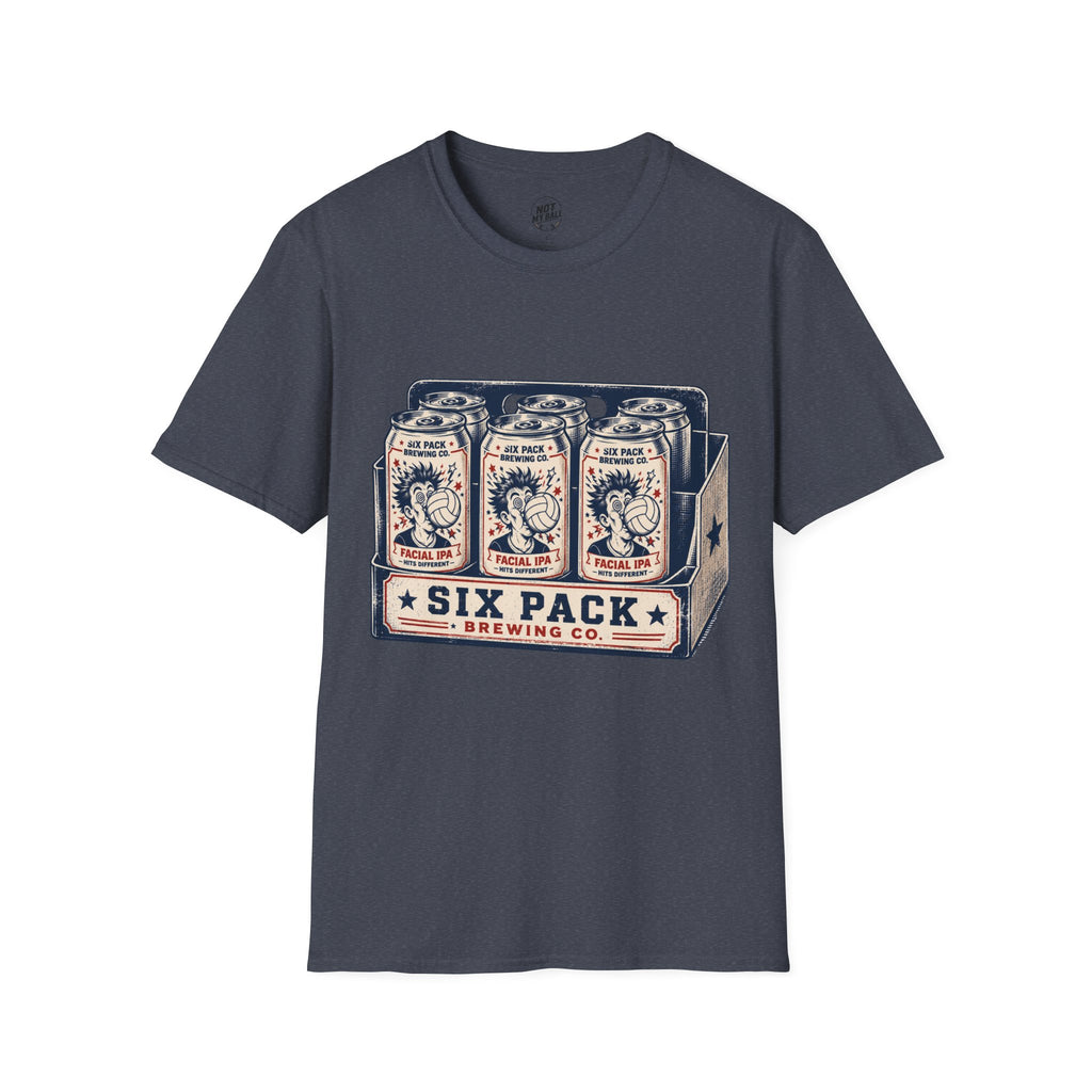 Six Pack IPA Volleyball T-Shirt