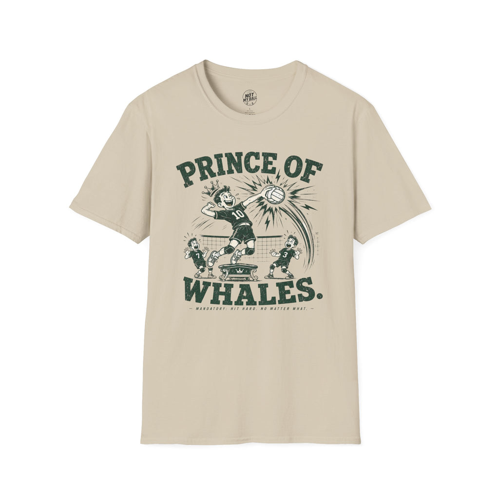 Prince of Whales 2 Volleyball T-Shirt