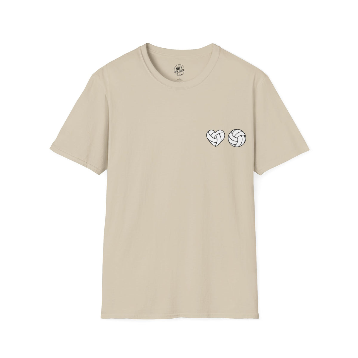 Volleyball Heart T-Shirt